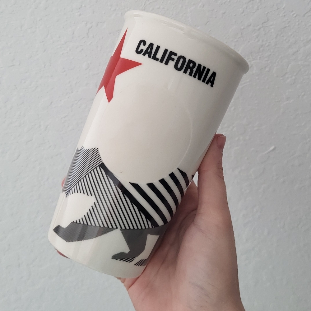 Starbucks California bear, star Tumbler - ceramic without lid